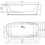 Ideal Standard Dea K8722V1 wanna wolnostojąca 190x90 cm biała zdj.2