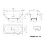Kaldewei Classic Duo 291010110001 wanna prostokątna 180x80 cm zdj.2