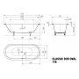 Kaldewei Classic Duo Oval 292610110001 wanna owalna zdj.2