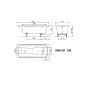 Kaldewei Dyna Set 226830003001 wanna prostokątna 160x70 cm zdj.2