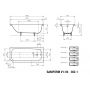 Kaldewei Saniform Plus 111700013001 wanna prostokątna 160x70 cm zdj.2