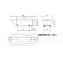 Kaldewei Saniform Plus 112800013001 wanna prostokątna 180x80 cm zdj.2