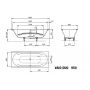 Kaldewei Vaio Duo 233000010001 wanna prostokątna 180x80 cm zdj.2