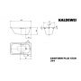 Kaldewei Saniform Plus Star 134400010001 wanna prostokątna 140x75 cm zdj.2