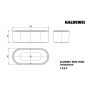Kaldewei Classic Duo Oval 291449130001 wanna wolnostojąca 170x75 cm zdj.2
