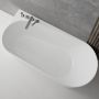 Ksuro 04 32008000 wanna wolnostojąca 170x78 cm owalna biała zdj.20