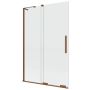 New Trendy Smart Copper Brushed EXK7800WL parawan nawannowy 80 cm 2-częściowy miedź szczotkowany/szkło przezroczyste zdj.1