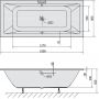 Polysan Krysta 71710S wanna prostokątna slim 180x80 cm zdj.2