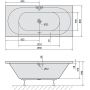 Polysan Viva 71968S wanna prostokątna slim 185x80 cm zdj.2