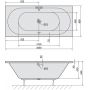 Polysan Viva 71968 wanna prostokątna 185x80 cm zdj.2