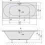 Polysan Viva 88119 wanna prostokątna 175x80 cm zdj.2