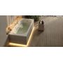 Schedline Artemis 3WSPAS1P15070 wanna z nośnikiem 150x70 cm biała zdj.5