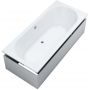 Schedline Celestia 3WSPCS1P18080 wanna z nośnikiem 180x80 cm biała zdj.1