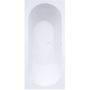 Schedline Celestia 3WSPCS1P18080 wanna z nośnikiem 180x80 cm biała zdj.3