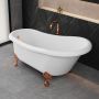 Vayer Retro 169082047170301 wanna wolnostojąca 169x82 cm owalna biały zdj.6
