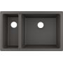 Hansgrohe S 51 43433290 zlewozmywak granitowy 71x45 cm szary/grafitowy/onyx zdj.1