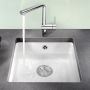 Blanco Subline 375-U 523726 zlewozmywak ceramiczny 45.6x41.4 cm biały zdj.4