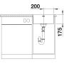 Blanco Supra 400-IF/A 526353 zlewozmywak stalowy 50x44 cm zdj.4