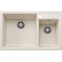 Blanco Legra 8 527089 zlewozmywak granitowy 78x50 cm biały zdj.1