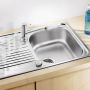 Blanco Tipo 45 S Compact 514104 zlewozmywak stalowy 78x50 cm zdj.6