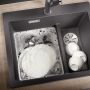 Blanco Pleon 6 Split 525955 zlewozmywak granitowy 61.5x51 cm zdj.4