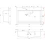 Elleci Time LG213043FIXCI zlewozmywak granitowy 79x51 cm beżowy zdj.2