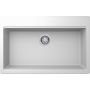 Elleci Time LG213068FIXCI zlewozmywak granitowy 79x51 cm biały zdj.1