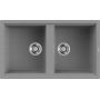 Elleci Best LGB45048 zlewozmywak granitowy 86x51 cm szary/grafitowy/onyx zdj.1
