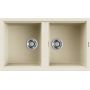 Elleci Best LGB45062 zlewozmywak granitowy 86x51 cm biały zdj.1