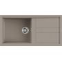 Elleci Best LGB48043 zlewozmywak granitowy 100x51 cm beżowy zdj.1