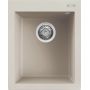 Elleci Quadra LGQ10039 zlewozmywak granitowy 50x41 cm biały zdj.1