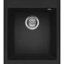 Elleci Quadra LGQ10040 zlewozmywak granitowy 50x41 cm czarny zdj.1