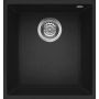 Elleci Quadra LGQ10040BSO zlewozmywak granitowy 44x38 cm czarny zdj.1