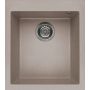 Elleci Quadra LGQ10043 zlewozmywak granitowy 50x41 cm beżowy zdj.1