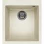 Elleci Quadra LGQ10062 zlewozmywak granitowy 50x41 cm biały zdj.1