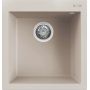 Elleci Quadra LGQ10239 zlewozmywak granitowy 50x47 cm biały zdj.1