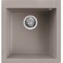 Elleci Quadra LGQ10243 zlewozmywak granitowy 50x47 cm beżowy zdj.1