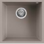 Elleci Quadra LGQ10243BSO zlewozmywak granitowy 44x44 cm beżowy zdj.1