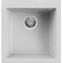 Elleci Quadra LGQ10268 zlewozmywak granitowy 50x47 cm biały zdj.1