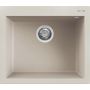 Elleci Quadra LGQ10539 zlewozmywak granitowy 57x50 cm biały zdj.1