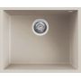 Elleci Quadra LGQ10539BSO zlewozmywak granitowy 54x44 cm biały zdj.1