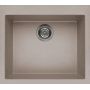 Elleci Quadra LGQ10543 zlewozmywak granitowy 57x50 cm beżowy zdj.1