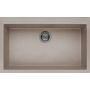 Elleci Quadra LGQ13043 zlewozmywak granitowy 79x50 cm beżowy zdj.1