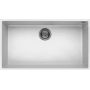 Elleci Quadra LGQ13068BSO zlewozmywak granitowy 76x44 cm biały zdj.1