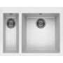 Elleci Quadra LGQ15068 zlewozmywak granitowy 59x50 cm biały zdj.1