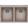 Elleci Quadra LGQ35043 zlewozmywak granitowy 79x50 cm beżowy zdj.1