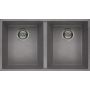 Elleci Quadra LGQ35048BSO zlewozmywak granitowy 76x43.5 cm szary/grafitowy/onyx zdj.1