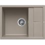 Elleci Unico LGU12543 zlewozmywak granitowy 65x50 cm beżowy zdj.1