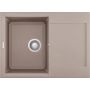 Elleci Easy LGY13543 zlewozmywak granitowy 68x50 cm beżowy zdj.1