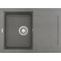 Elleci Easy LGY13548 zlewozmywak granitowy 68x50 cm szary/grafitowy/onyx zdj.1